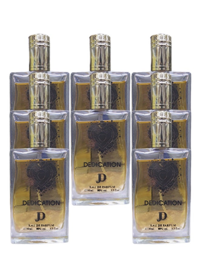 جي دي 8 قطع عطر ديديكيشن للنساء 100 مل - Image 1